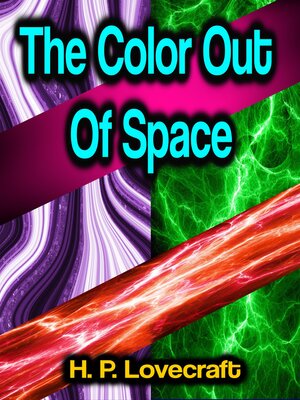 cover image of The Color Out of Space